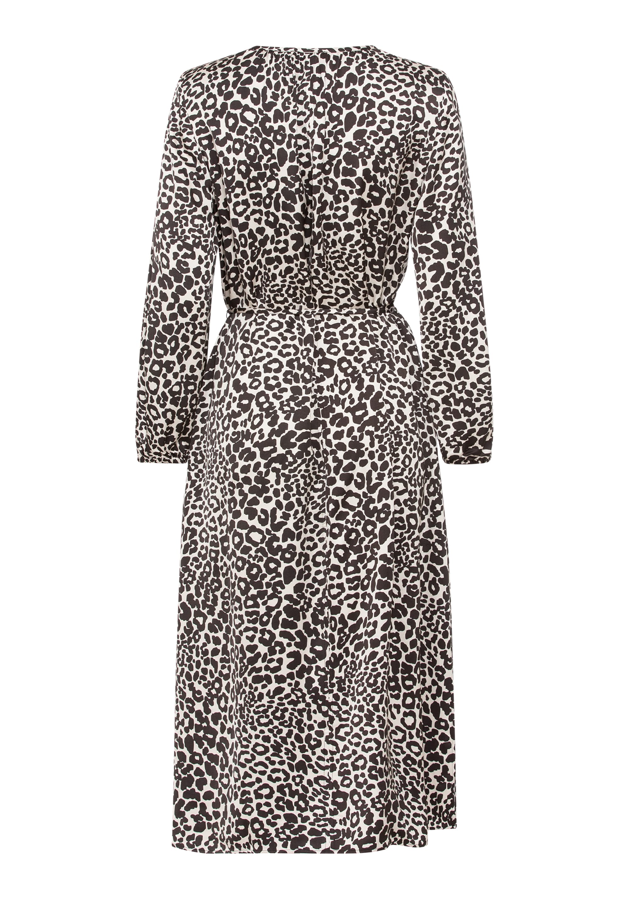 Hudson & Haven™ | 
Satin Effect Leo Midi Dress