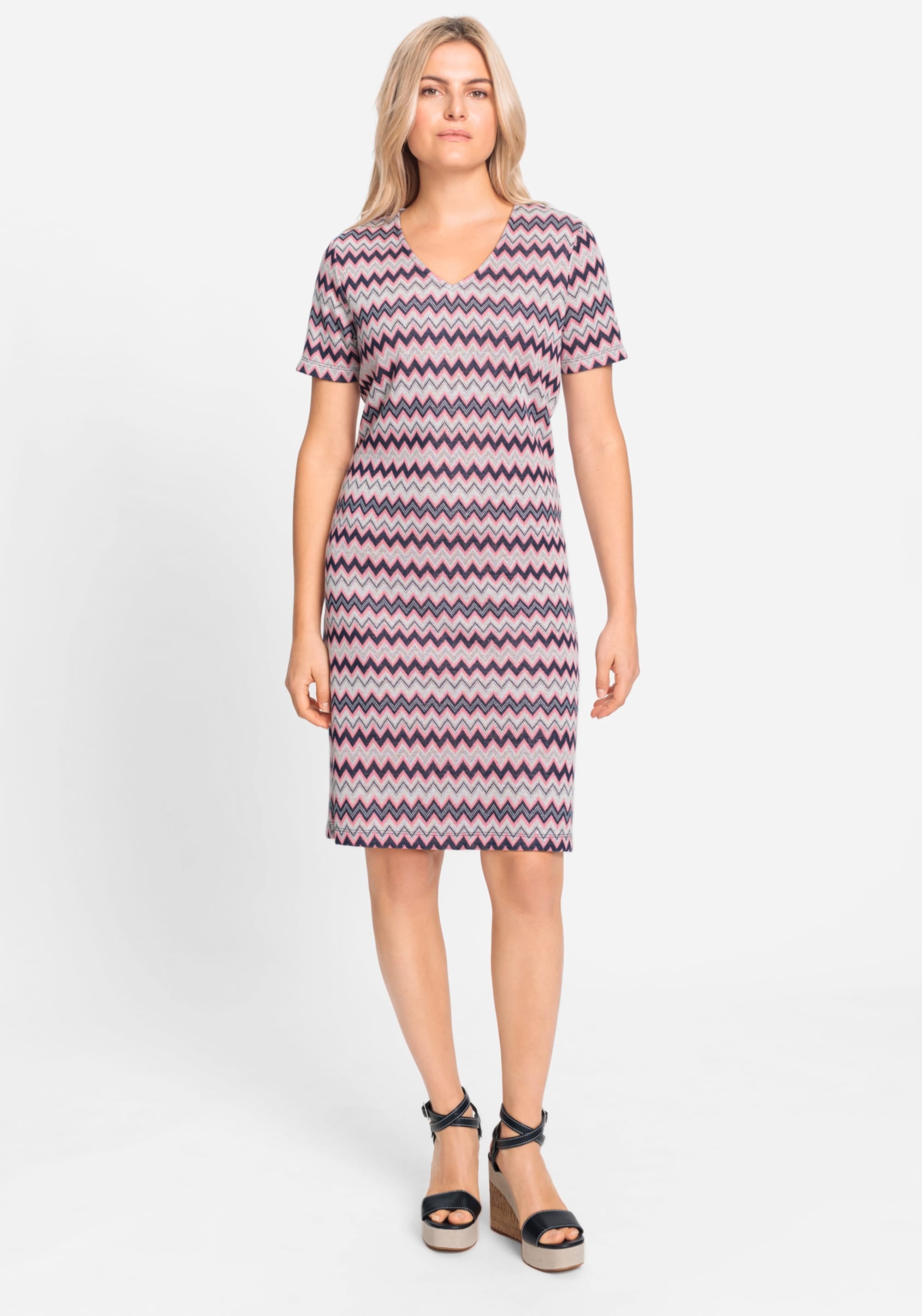 Hudson & Haven™ | Chevron Dress