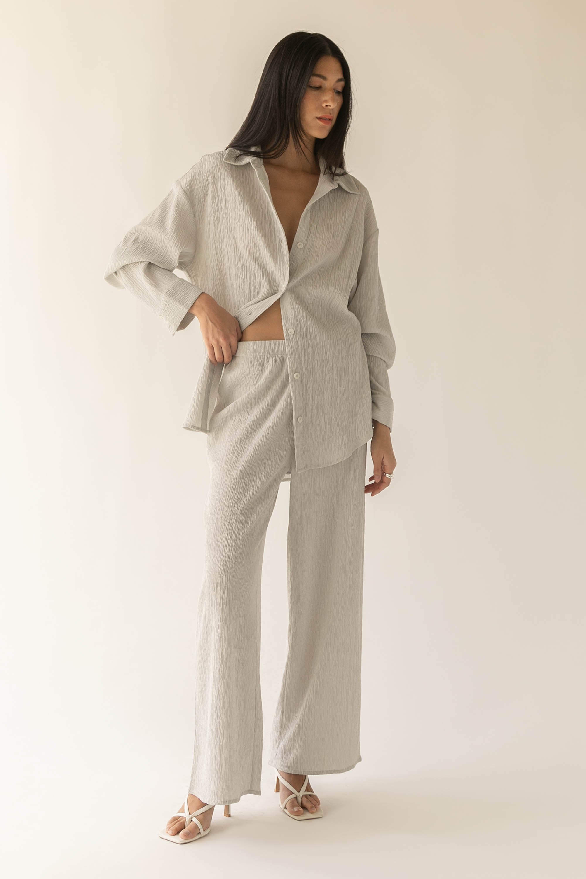 Hudson & Haven™ | CRINKLE PANT